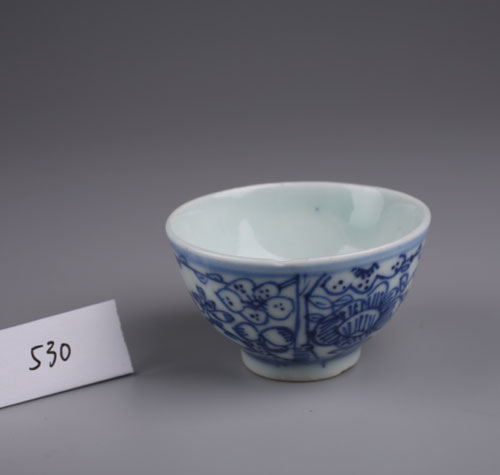 青花酒杯